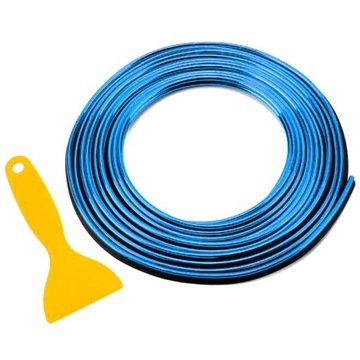 LISTWA TAŚMA OZDOBNA DO SAMOCHODU CHROM 5M TUNING