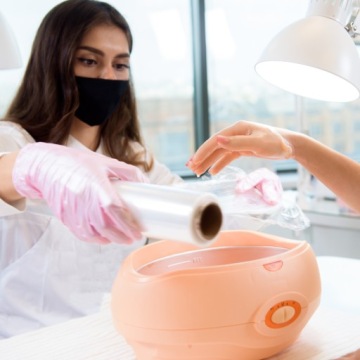 Парафин косметический для рук, ног, 500мл, ароматизированный АЛОЭ, парафинотерапия