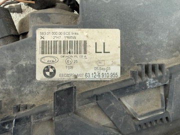 BMW 3 E46 SEDAN KOMBI SVĚTLO LEVÝ SVĚTLOMET EVROPA 6910955