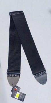 K&K PA9 SZEROKI PASEK GITAROWY 9cm PAS DO GITARY BASOWEJ ELEKTRYCZNEJ NYLON