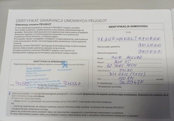 Peugeot 208 II Hatchback 1.2 PureTech 102KM 2020 Peugeot 208 276 Allure 102 KM AUTOMAT I wl. serwisowany w ASO GWARANCJA, zdjęcie 31