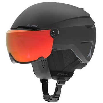 Kask Narciarski ATOMIC SAVOR VISOR PHOTO S1-S3 BLACK ROZ. L 59-63CM