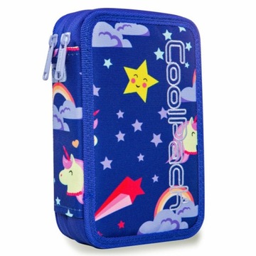 COOLPACK PIÓRNIK DWUKOMOROWY WYPOSAŻONY UNICORN