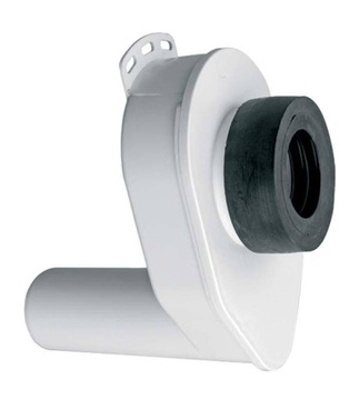 SYFON PISUAROWY PODTYNKOWY POZIOMY 5X5CM MCALPINE