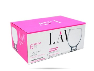 6 стаканчиков для мороженого Nectar LAV по 280 мл