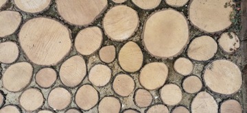 Деревянные бруски - Бетон Древесина - Декоративный, для дорожки, для сада