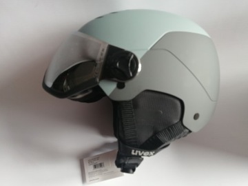 Шлем Uvex WANTED VISOR, 54-58 см, оттенки серого
