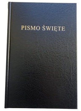 Biblia Warszawska, duża, oprawa twarda, czarna