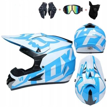 KASK MOTOCYKLOWY OFF-ROAD ENDURO MOTOCROSS
