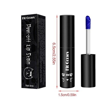 Peel Off Lip Stain wodoodporny odcień zapewniający gładki kolor