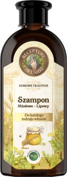 Receptury Zielarki Szampon miodowo-lipowy 350ml