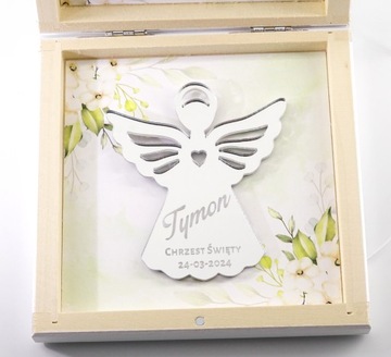 Сувенирная коробочка на Святое Крещение с магнитом