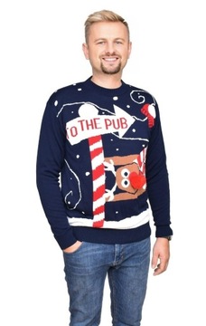 МУЖСКОЙ РОЖДЕСТВЕНСКИЙ ДЖЕМПЕР ДЛЯ SANTA L