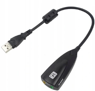 KARTA MUZYCZNA DŹWIĘKOWA NA USB 7.1