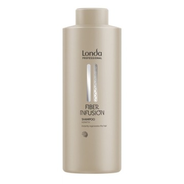 LONDA FIBER INFUSION Szampon regenerujący z keratyną 1000ml
