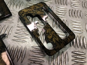 MERCEDES W210 LISTWY DEKORY DREWNO AVANTGARDE