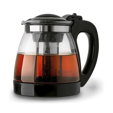 ЧАЙНЫЙ КУВШИН ЛИМОНАДЫ стеклянный кувшин С ИНТЕНСОРОМ для трав 1,8л