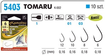 KAMATSU FC 50 TOMARU LESZCZ 10/0.16 BLNŁ 5403 PRZYPON -
