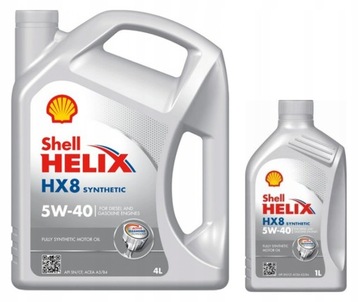 Shell Helix HX8 Synthetic 5W-40 5L (4+1)
