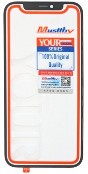 ORYGINAŁ SZYBA SZKŁO WYŚWIETLACZA KLEJ OCA DO IPHONE 12 MUSTTBY