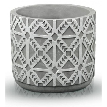 Doniczka Osłonka Betonowa Cylinder 14x13 cm