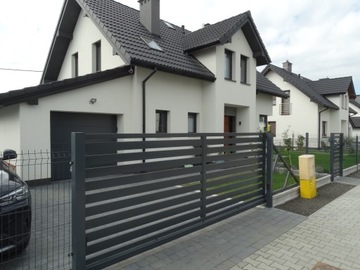 Современные ворота FILIP 100 JUL-MET GALVANIZED + RAL