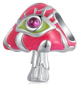 Charms Zawieszka Charms Srebro 925 Grzyb Trusky
