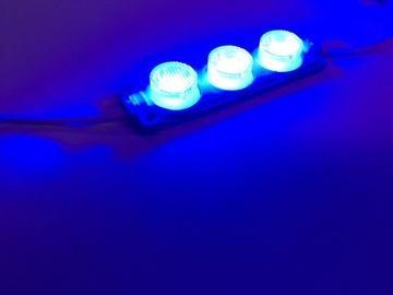 Синий светодиодный модуль 7,1 см 12В для опрыскивателей 1 шт.