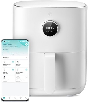 FRYTKOWNICA BEZTŁUSZCZOWA AIR FRYER NA GORĄCE POWIETRZE Xiaomi SMART WI FI