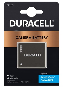 BATERIA AKUMULATOR DURACELL do DMW-BLE9E 770MAH Panasonic Lumix DMC-GF3