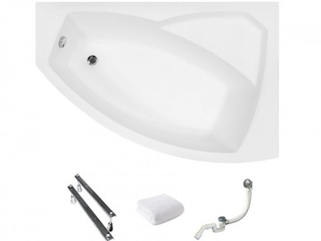 WANNA RIMA 140x90 PRAWA BESCO + SYFON AUTOMAT!