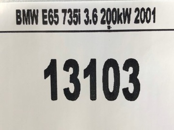BMW 7 E65 MOTOREK OKNO PRAVÝ ZADNÍ