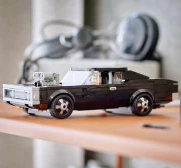 LEGO FAST AND FURIOUS DODGE CHARGER БЛОКИ ДЛЯ ДЕТЕЙ ИГРУШЕЧНАЯ МАШИНКА В ПОДАРОК