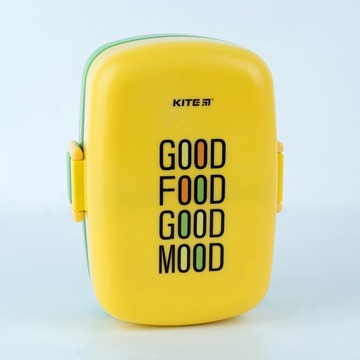 Lunchbox завтрак вставки 2 камеры с сотней желтого змея 1150 мл