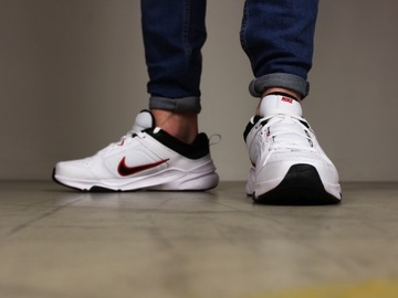 Nike SKÓRA męskie WYGODNE SOLIDNE buty sportowe sneakersy na co dzień