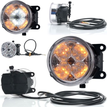 LAMPA POZYCYJNA PRZEDNIA ŚWIATŁO DZIENNE 12V WAŚ