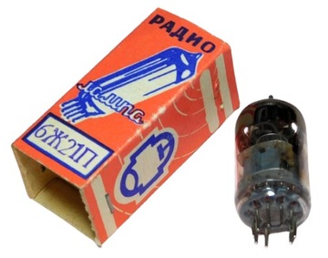 Lampa 6Ż21P /PENTODA WCZ/ NOS NIB
