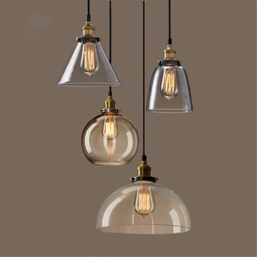 LOFT INDUSTRIAL VERTO B СТЕКЛЯННЫЙ ПОДВЕСНОЙ СВЕТИЛЬНИК
