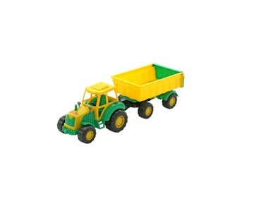 Traktor z przyczepą