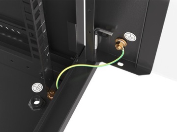 ПОДВЕСНОЙ ШКАФ 19 ДЮЙМОВ 12U ЧЕРНЫЙ LANBERG 600X450