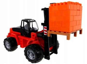 Большой вилочный погрузчик + блоки XXL WADER 1+ 47 см