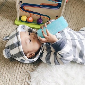 TwistShake антиколиковая бутылочка 180мл розовый S 0м