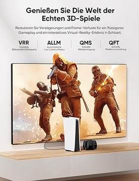 Длинный кабель HDMI 2.1 8K 7,5 м 48 Гбит/с SNOWKIDS