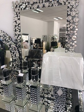 Lustro z kryształkami Glamour 80x120