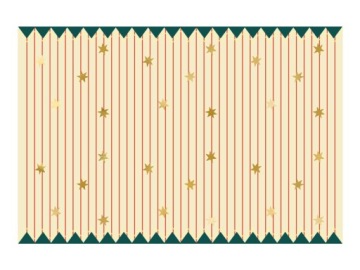 Скатертина папір Party Deco 180 см x 120 см прямокутний