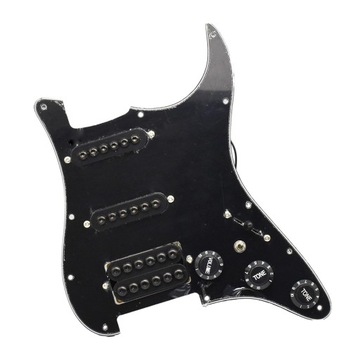 Pickguard do gitary przenośny wielofunkcyjny profesjonalny pickguard do gitary czarny
