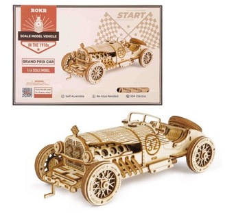 3D пазл деревянная модель автомобиля Гран-при Авто