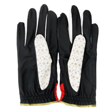 2 модные женские перчатки для гольфа Deluxe для левой и правой стороны