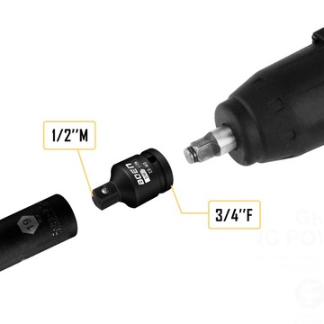 ПЕРЕХОДНИК ПЕРЕХОДНИК 1/2 1/4 3/8 3/4 CRMO
