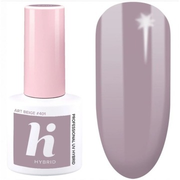 Lakier hybrydowy hi hybrid Art Beige 401 5 ml